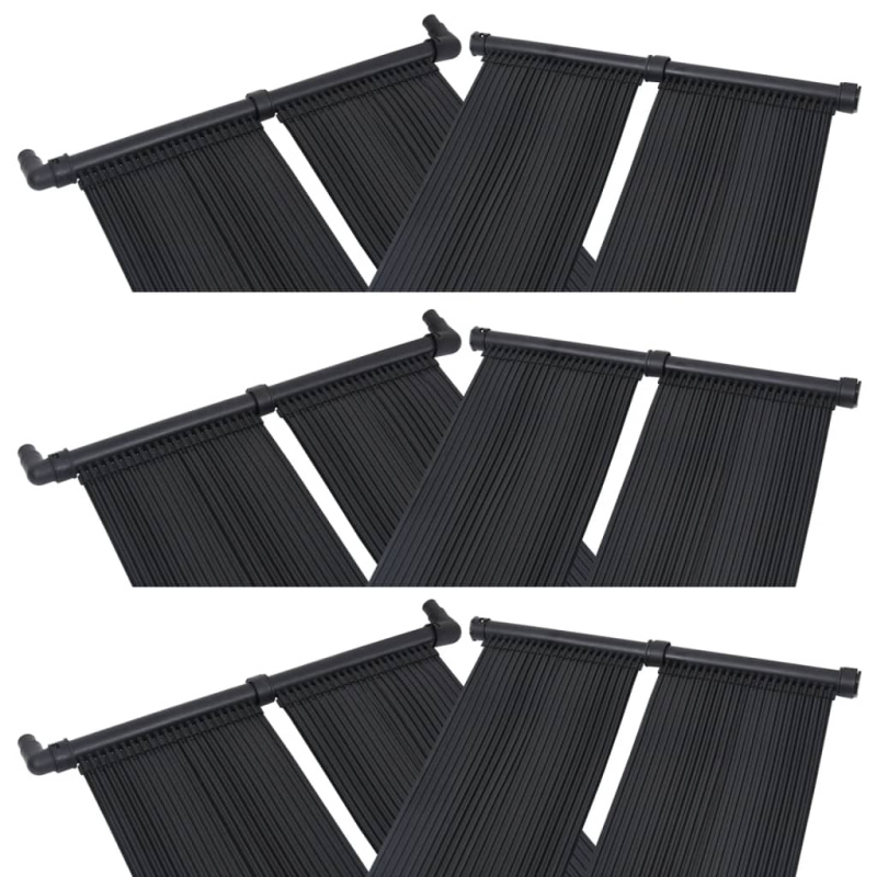 Solární Ohřívač Bazénu Panel 6 Ks