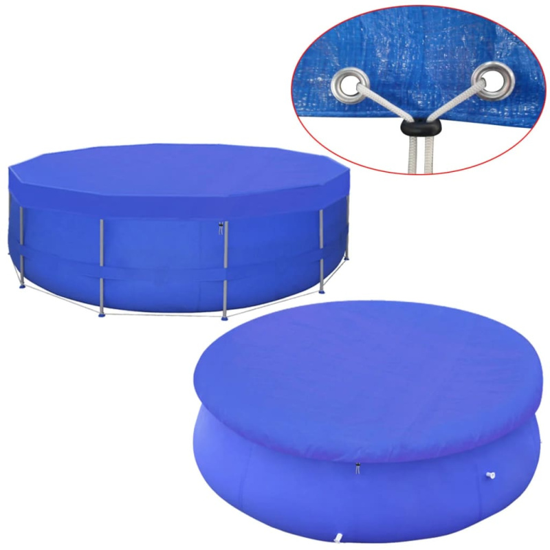 Kryt Na Bazén Pe Kulatý 460 Cm 90 G/M² - 2 / Ø 460 cm
