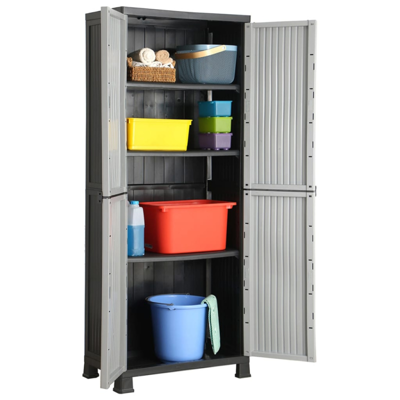 Plastová Skříňka 68 X 39 X 171,5 Cm - 6 / 68 x 39 x 171.5 cm