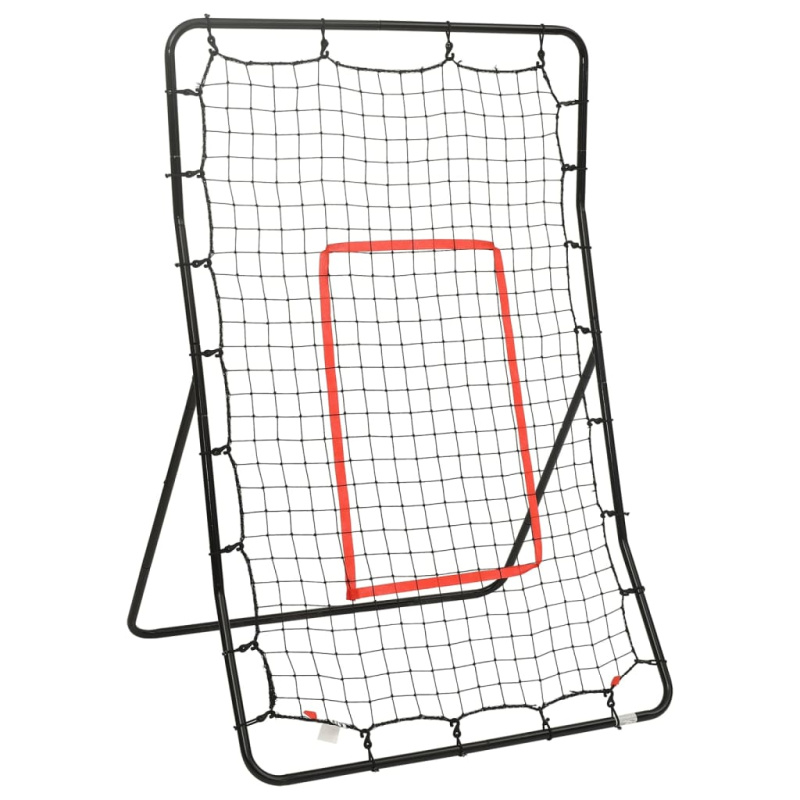 Rebounder Softballová Odrazová Stěna 88 X 79 X 137 Cm Ocel