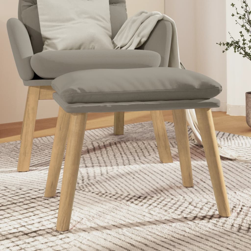Podnožka 45X29,5X35 Cm Samet - Růžová / Světle hnědá