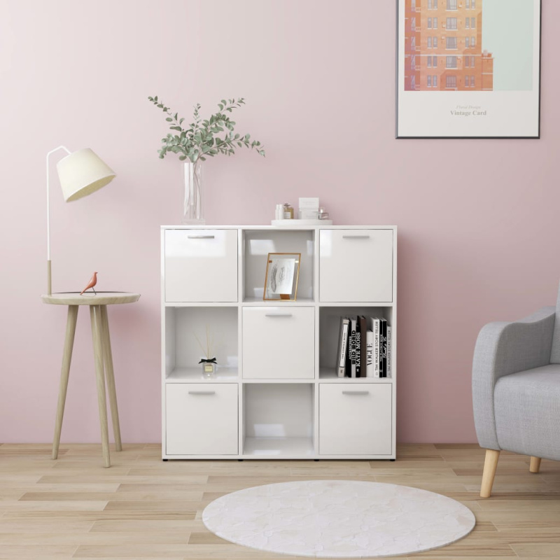 Knihovna 90 X 30 X 90 Cm Kompozitní Dřevo - Kouřový dub