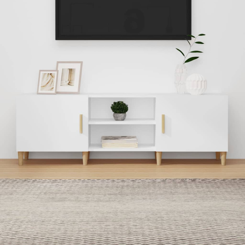 vidaXL TV skříňka kouřový dub 150 x 30 x 50 cm kompozitní dřevo