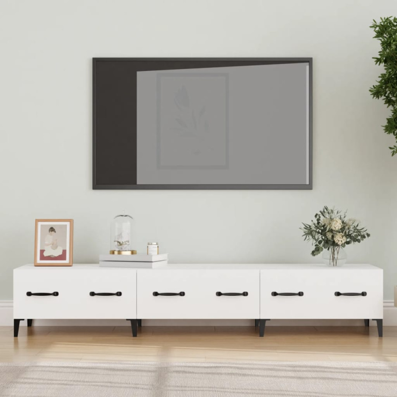 Tv Skříňka 150 X 34,5 X 30 Cm Kompozitní Dřevo - Šedá sonoma