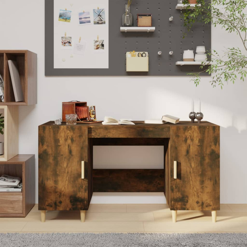 vidaXL Konferenční stolek hnědý dub 90 x 50 x 40 cm kompozitní dřevo