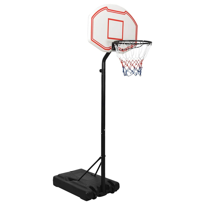 Basketbalový Koš Bílý 237–307 Cm Polyethylen - Bílá