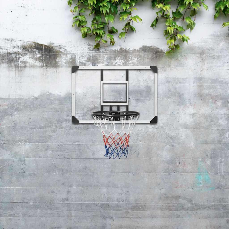 Basketbalový Koš S Průhlednou Deskou 90X60X2,5 Cm Polykarbonát - 90 x 60 x 2.5 cm