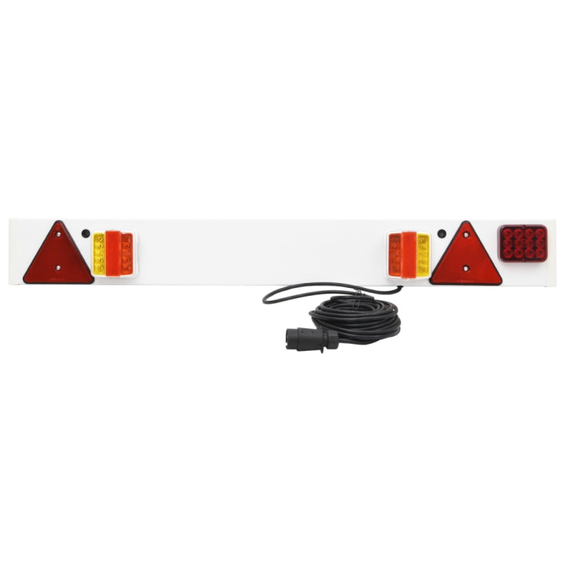 Světlo Na Přívěs Červené 115 X 6 X 14 Cm 12V Led Žárovky - Klasická žárovka