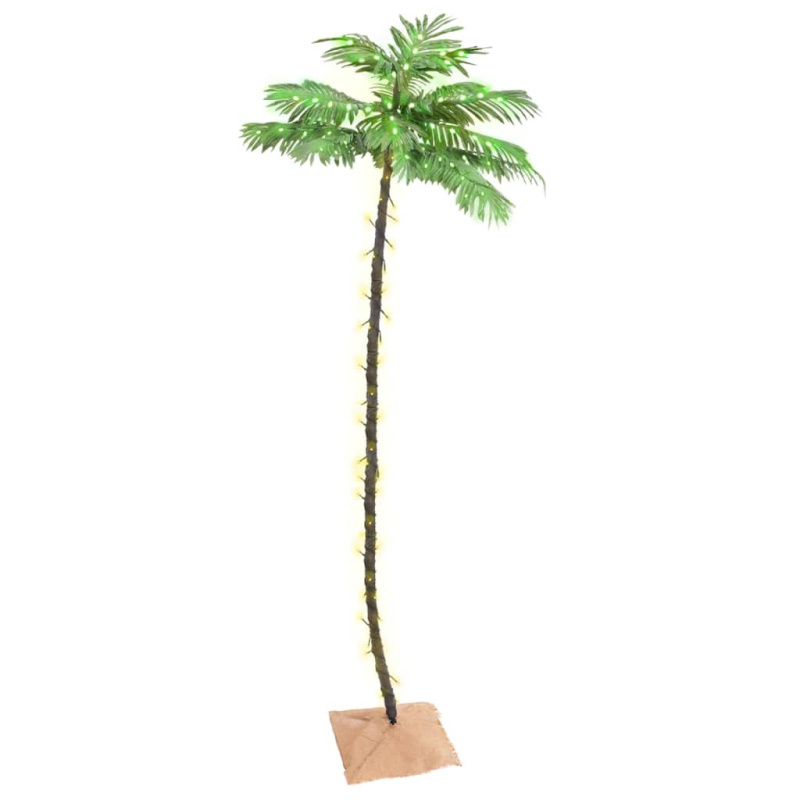 Palma Se 196 Teplými Bílými Led Diodami - 180 cm