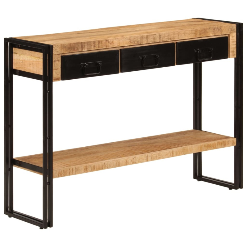 Konzolový Stolek 110 X 30 X 76 Cm - masivní recyklované dřevo