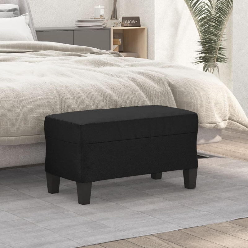 vidaXL Lavice krémová 70x35x41 cm umělá kůže
