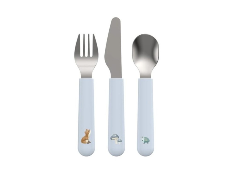 Little Dutch Forest Friends Dětský příbor 3 ks