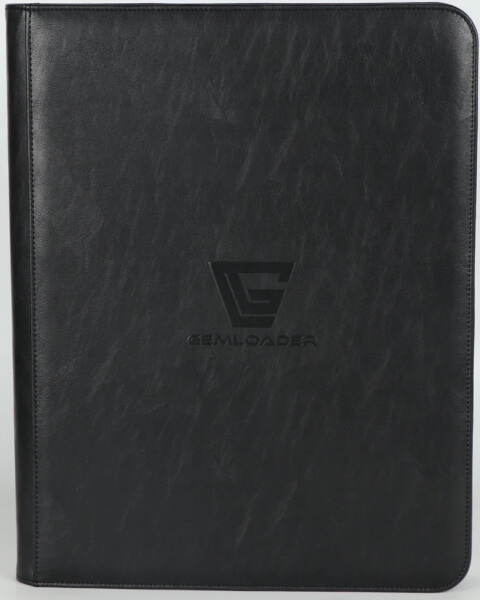 Gemloader A4 album na karty Premium Collector's Binder Černá