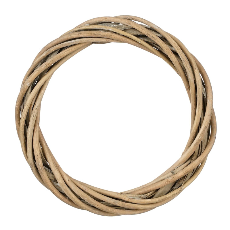 MICA Decorations Vrbový věnec světle hnědý pr. 20 x 4 cm