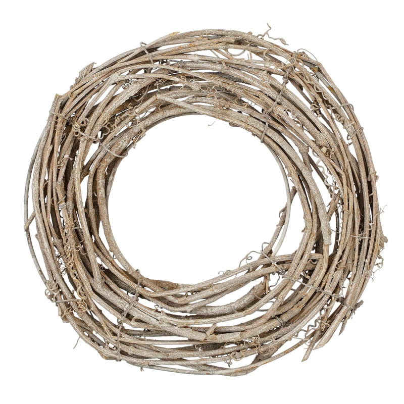 MICA Decorations Vrbový věnec světle hnědý pr. 20 x 3 cm