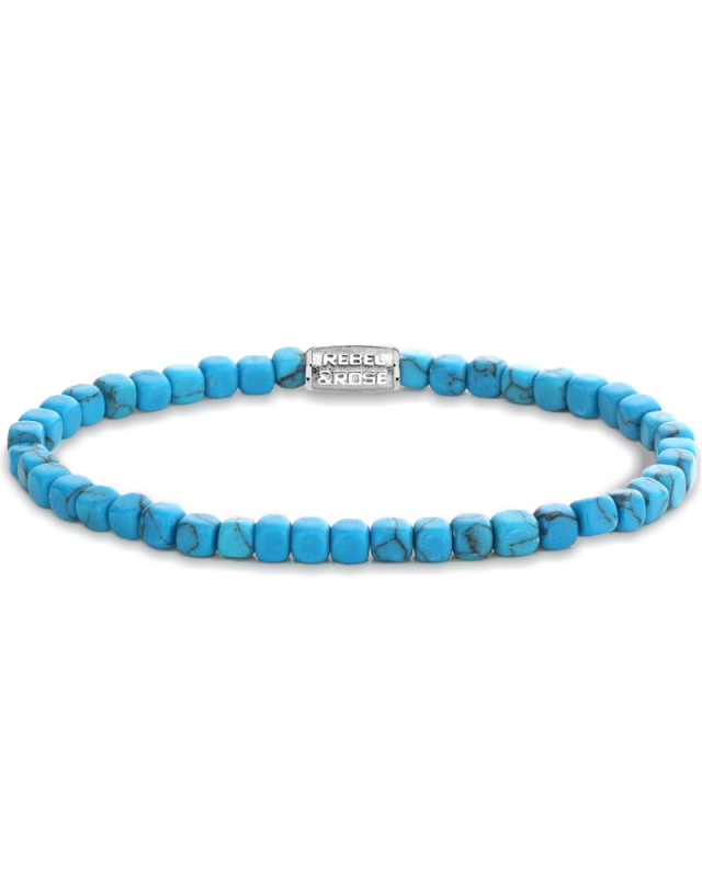 Rebel & Rose RR-40094-S-M Roll the Dice Turquoise