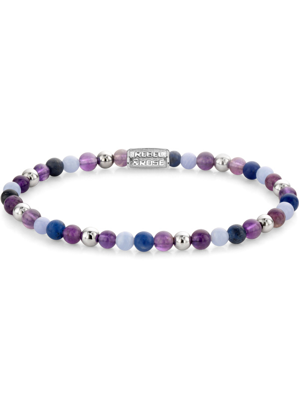 Rebel & Rose RR-40102-S-S Ladies náramek - Are Violets Blue