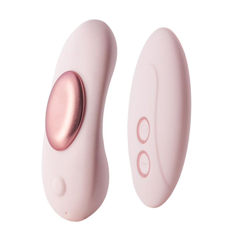 Dream Toys Vivre GIGI Vibrátor do kalhotek s ovladačem | Růžová