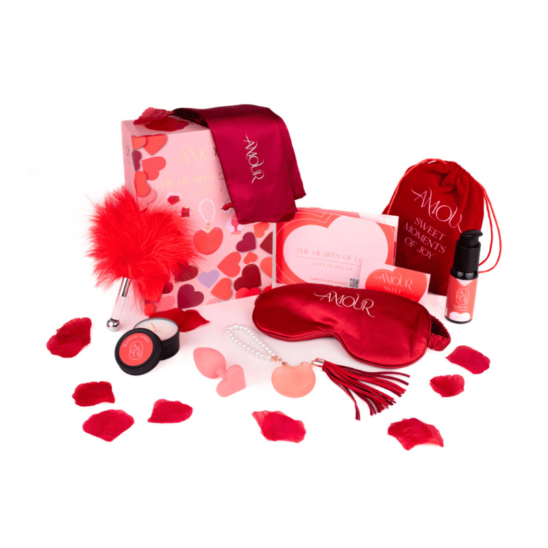 Dream Toys Amour The Hearts of Love Happy Heart Kit Valentýnská sada