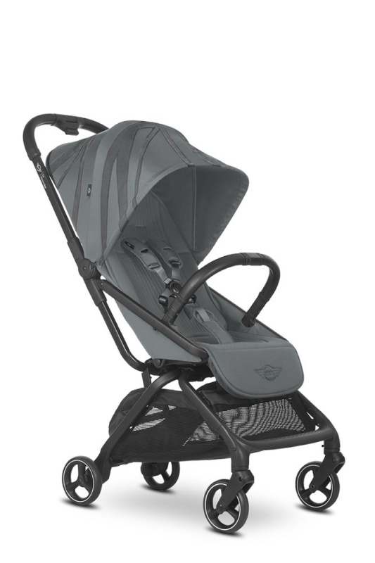 EASYWALKER Kočárek sportovní MINI Buggy S Piccadilly Black - EASYWALKER Kočárek sportovní MINI Buggy S Sutton Grey
