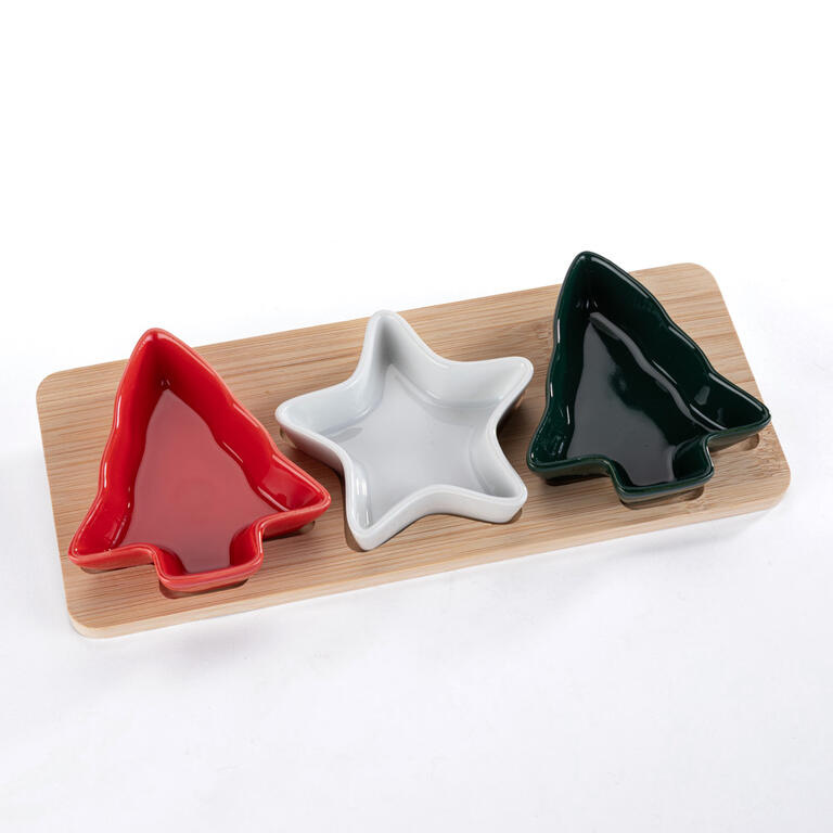 Servírovací set VÁNOCE 4 ks