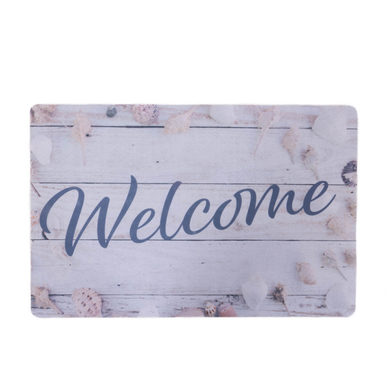 Home Styling Collection Rohožka WELCOME, 58 x 38 cm, světlá barva vícebarevný