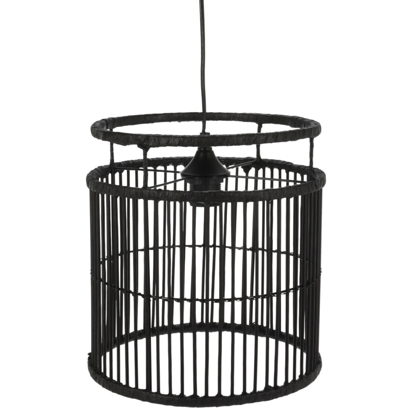 Home Styling Collection Lustr ProGarden KO-NB1305220 Lustr svítidlo závěsné HOMESTYLING 28 x 30 cm ČERNÁ černá