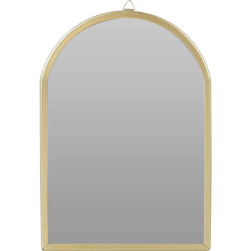 Home Styling Collection Závěsné zrcadlo se zlatým rámem, 18 x 25 cm zlatý