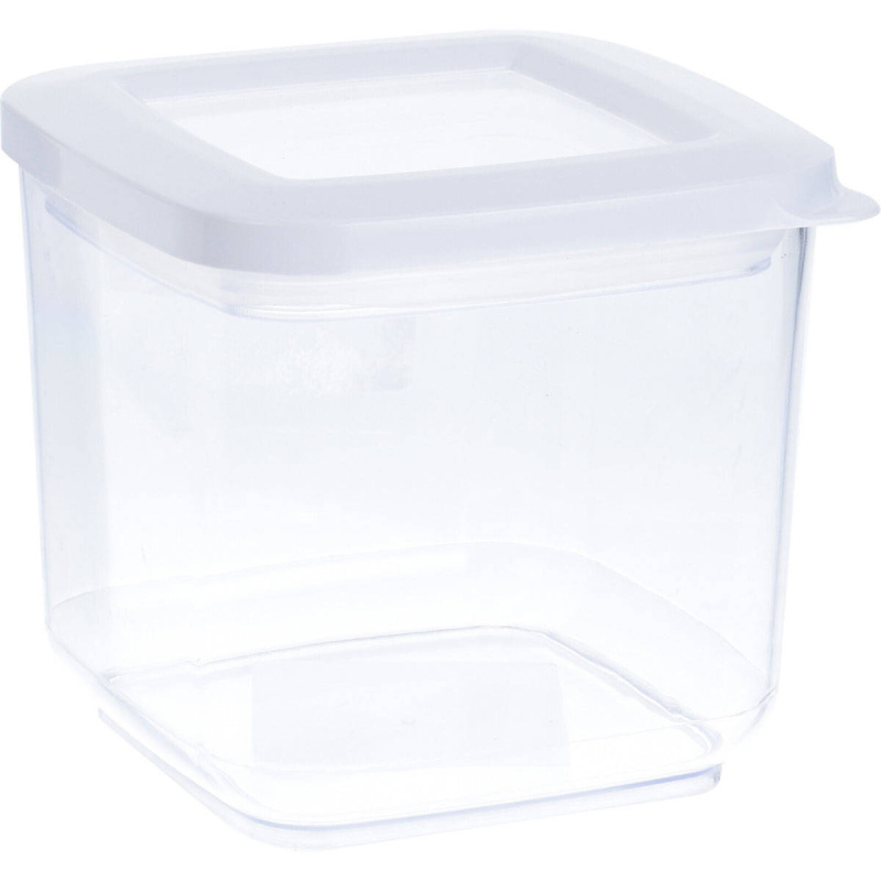EH Excellent Houseware Dóza na sypké potraviny, plast, 750 ml transparentní