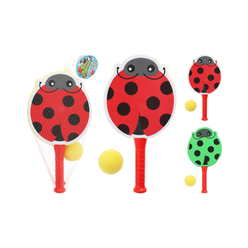 Sada na stolní tenis se dvěma pálkami