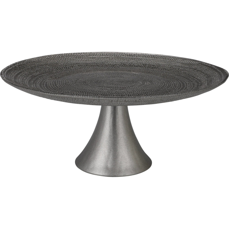 Home Styling Collection Podnos na cukroví, moderní, stříbrný, Ø 28 cm stříbrný