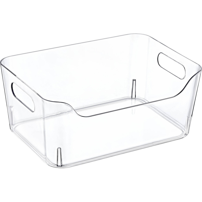 EH Excellent Houseware Průhledný plastový organizér, 5 l transparentní