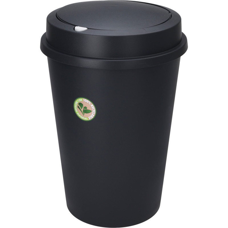 Home Styling Collection Odpadkový koš s víkem, 47 l černá