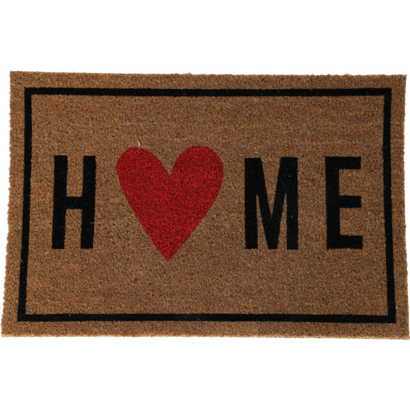 EH Excellent Houseware Kokosová rohožka HOME, 39 x 59 cm hnědý