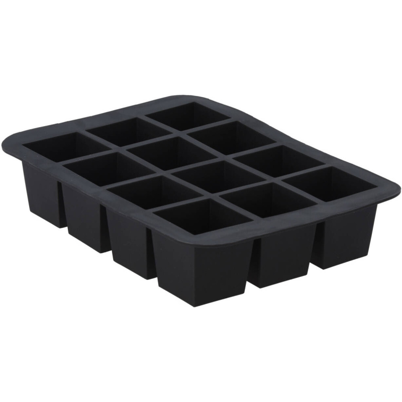EH Excellent Houseware Forma na led, na 12 kostek antracitový