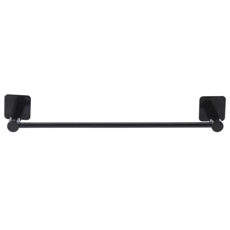 Bathroom Solutions Věšák na ručníky, uhlíková ocel, 42 cm, černý černá