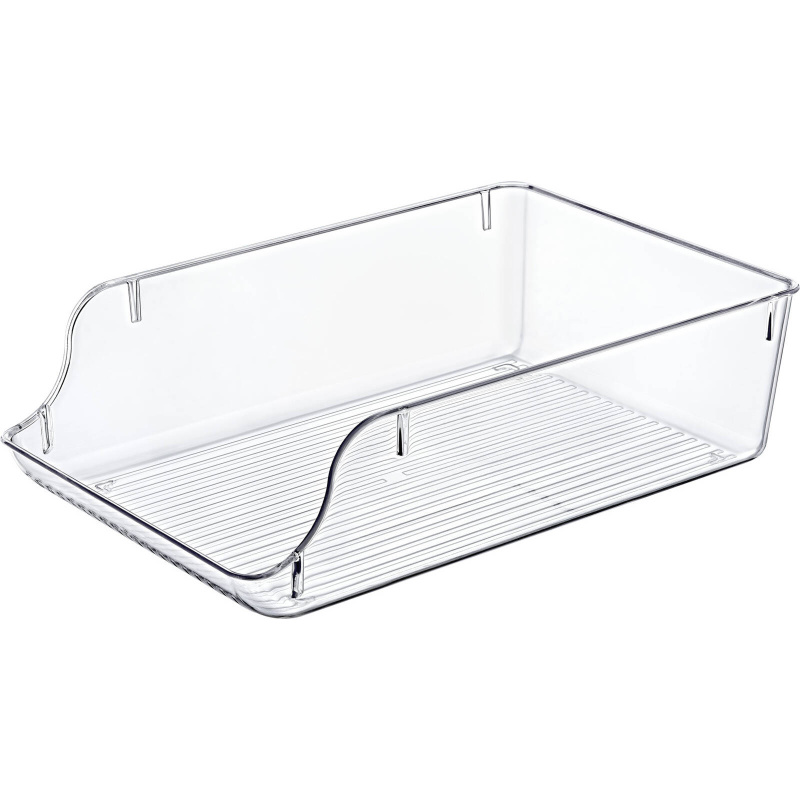 EH Excellent Houseware Organizér do ledničky, 36 x 23,5 x 10 cm transparentní