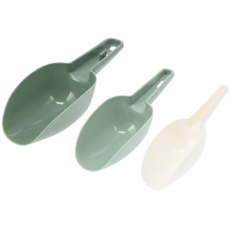 EH Excellent Houseware Kuchynské lopatky, sada 3 ks zelený