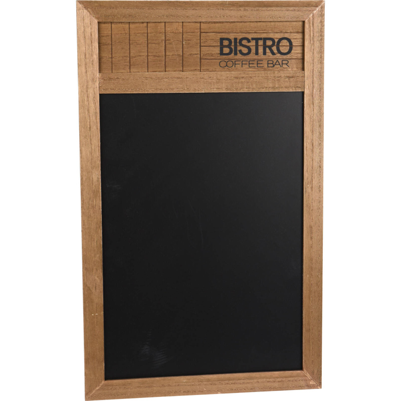 Home Styling Collection Kuchyňská tabule Bistro, 34 x 55 cm černá