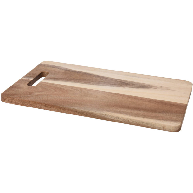 EH Excellent Houseware Krájecí prkénko z akáciového dřeva WOOD, 36 x 23 x 1 cm hnědá
