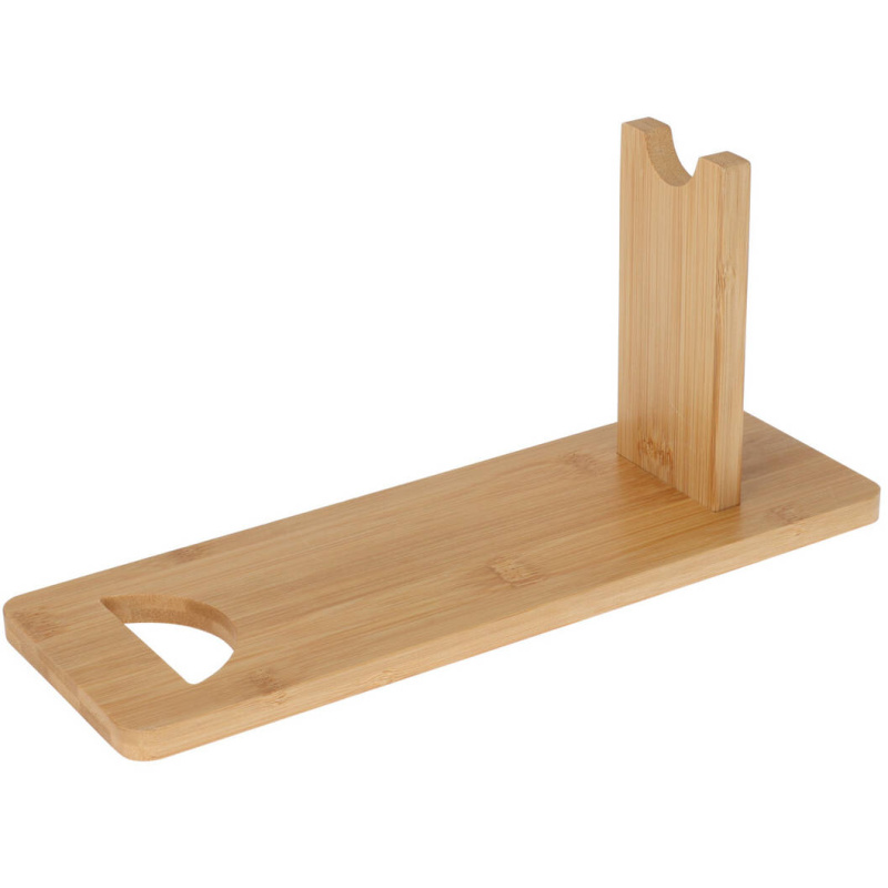 EH Excellent Houseware Dřevěný stojan na víno na jednu láhev, 30 x 10,5 x 14 cm hnědá