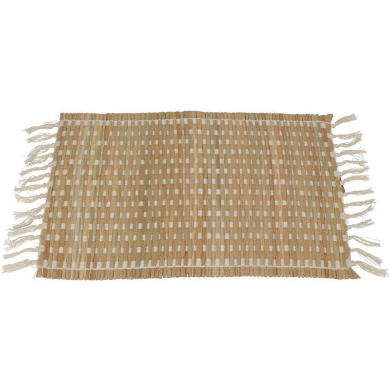 Home Styling Collection Pletená podložka pod talíř, mořská tráva, 35 x 45 cm hnědá