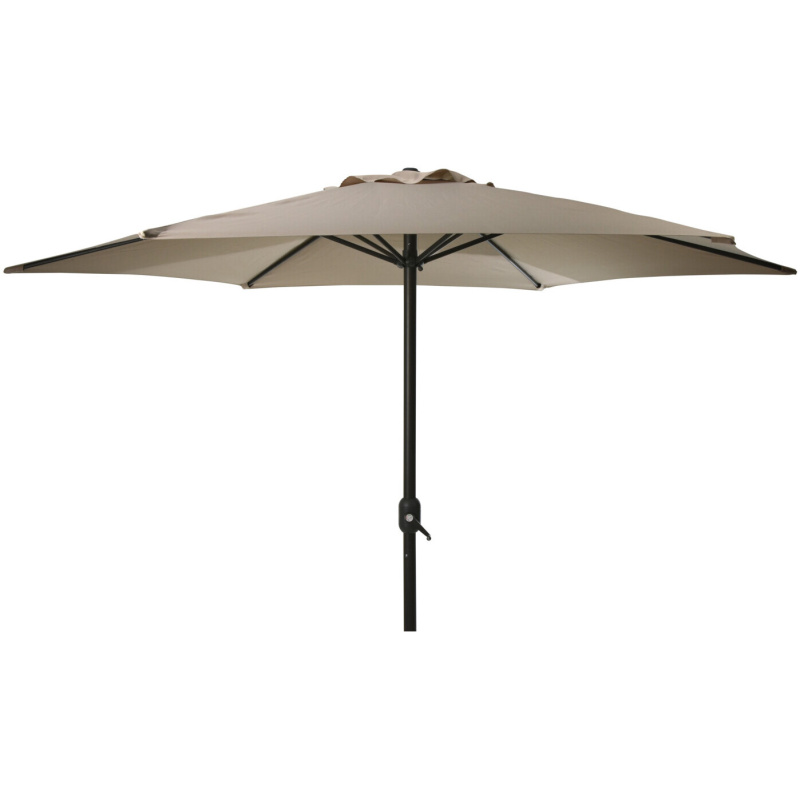 ProGarden Velký zahradní slunečník, Ø 300 cm, zelený zelený