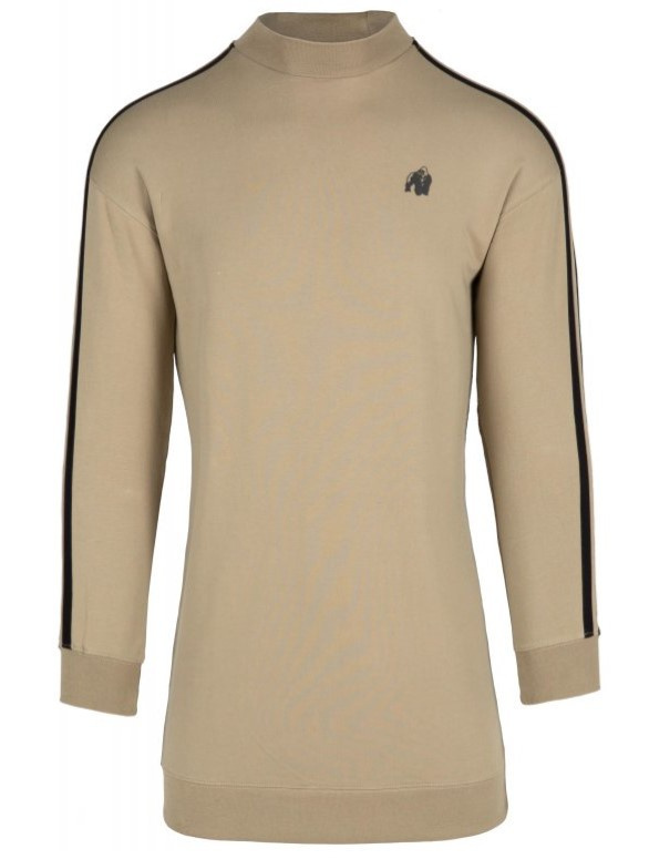 Gorilla Wear Isabella Mikino-šaty hráškově zelené - L