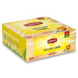 Lipton - černý čaj - Yellow Label Tea - 100 ks