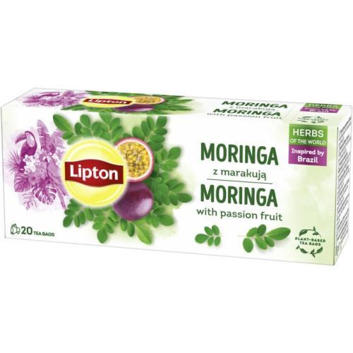Lipton Herbs of the World - bylinný čaj - moringa a maracuja