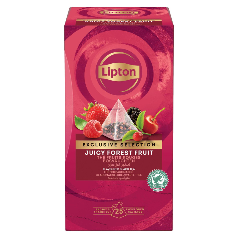 Čaj Lipton Juicy Forest Fruit, 25 x 1,7 g