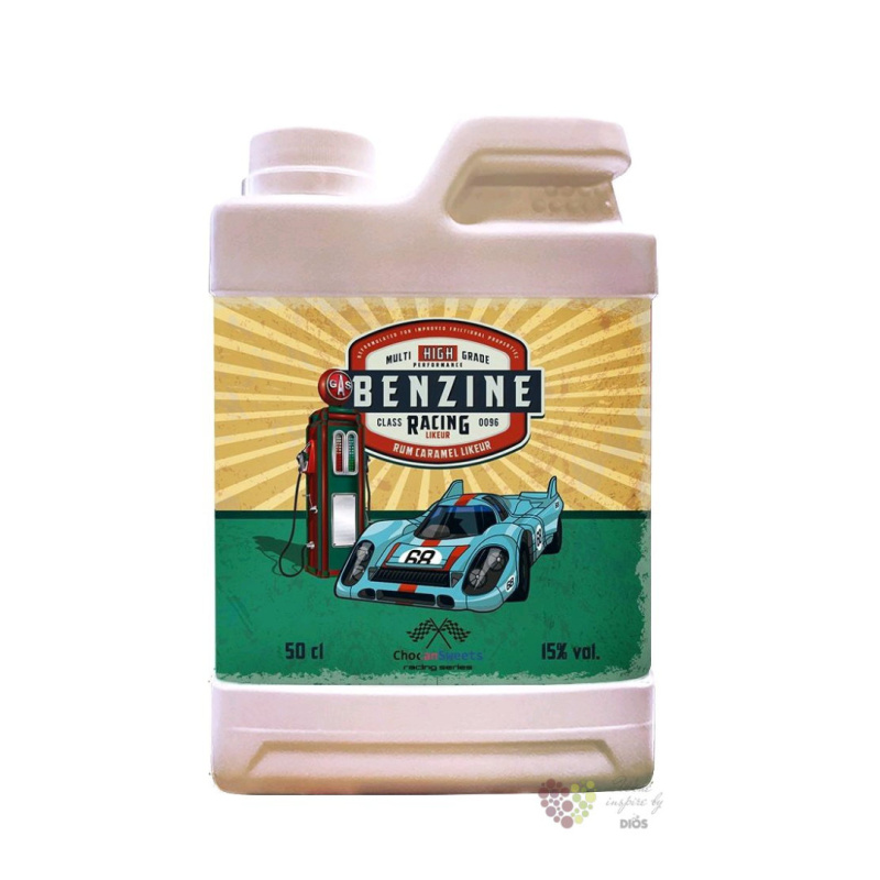 Gasoline Racing Rum Caramel Liqueur Porsche 15% 0,5l