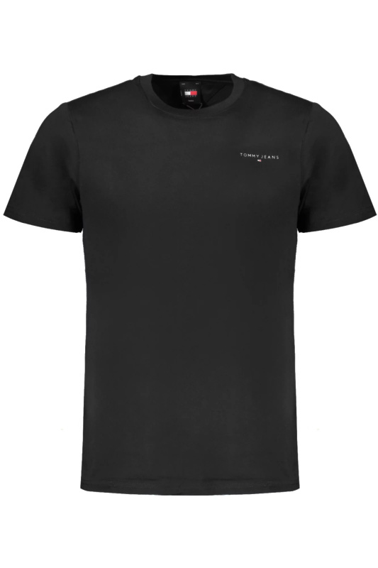PÁNSKE TRIČKO TOMMY HILFIGER S KRÁTKYM RUKÁVOM ČIERNA M