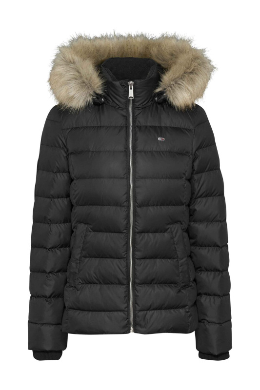 Tommy Jeans dámská černá bunda